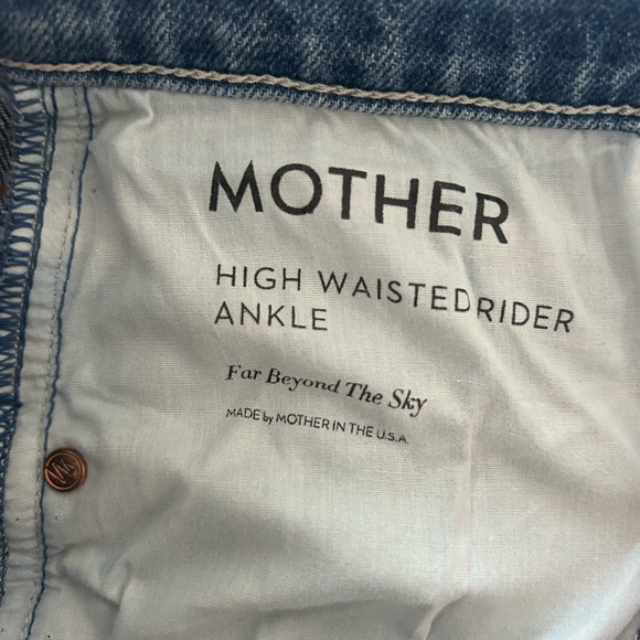 Mother High Waisted Rider Ankle Jeans - Picture 7 of 10